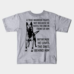 Malinois - Belgian shepherd -Mechelaar Kids T-Shirt